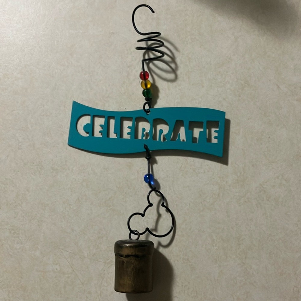 Disney mini hanging chime 9” long